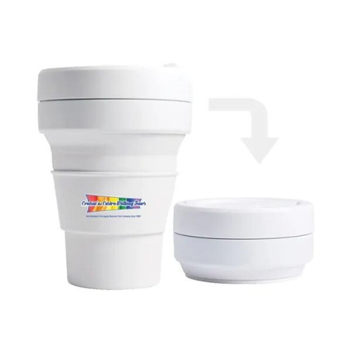 Stojo 12 oz. Collapsible Cup, Full Color Digital