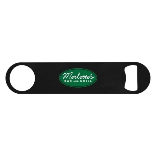 Bartender's Colored Stainless Steel Bottle Opener