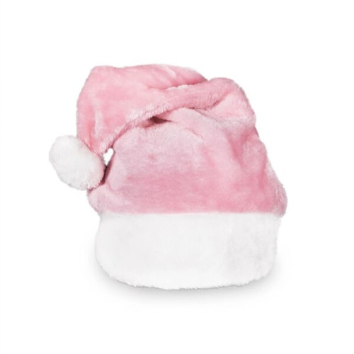 Mrs. Claus Pink Plush Santa Hat