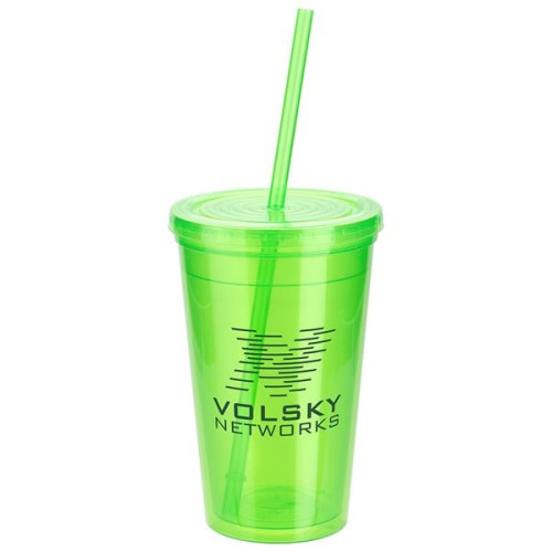 Trifecta 16 oz Tumbler with Lid  Straw