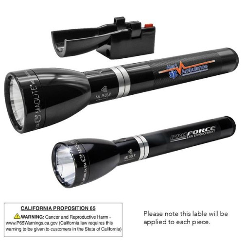 MAGLITE® ML150LR LED Rechargeable Flashlight, Laser Engrave