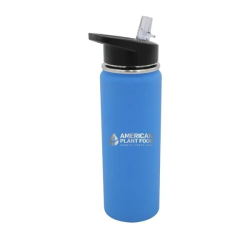 Halcyon® 20 oz. Sports Bottle with Flip Straw Lid, Laser En