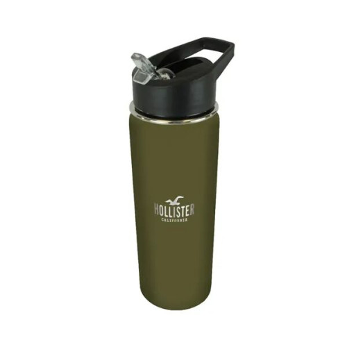 Halcyon® 20 oz. Sports Bottle with Flip Straw Lid, Laser En