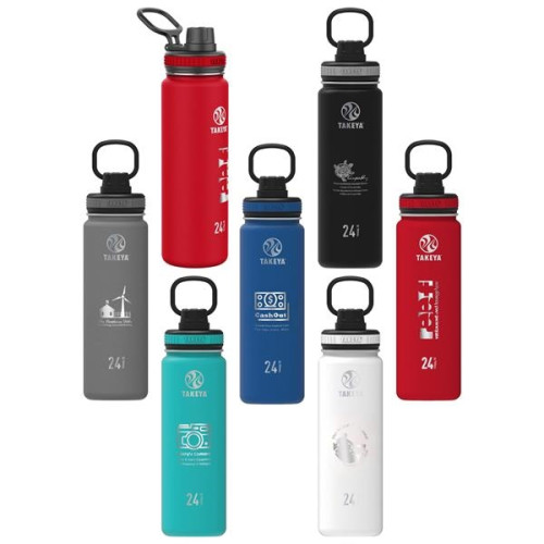 Takeya® 24 oz. Bottle, Laser, Premium