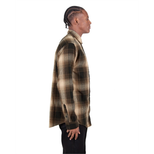 Men's Plaid Flannel Overshirt