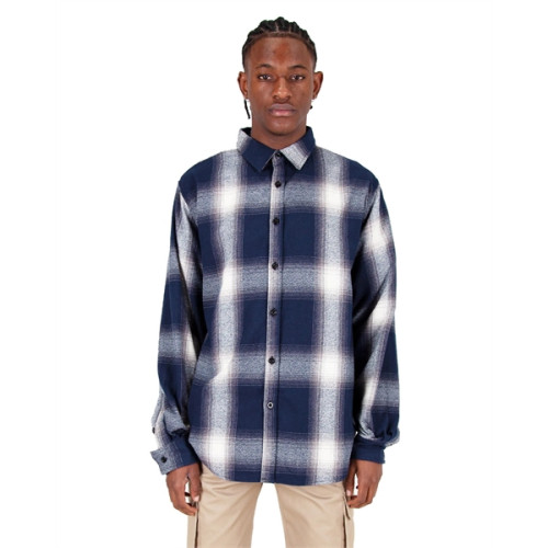 Men's Plaid Flannel Overshirt