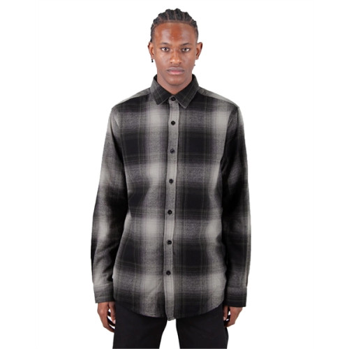 Men's Plaid Flannel Overshirt