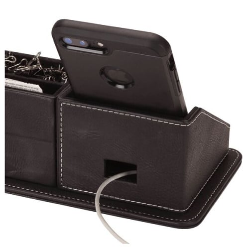 Oxford Desk Organizer w/Phone Holder