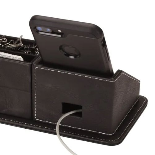 Oxford Desk Organizer w/Phone Holder