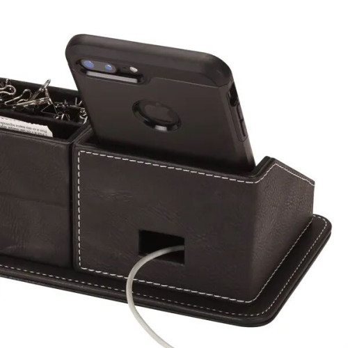 Oxford Desk Organizer w/Phone Holder