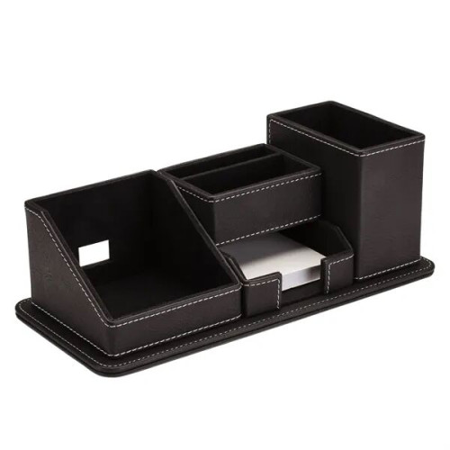 Oxford Desk Organizer w/Phone Holder