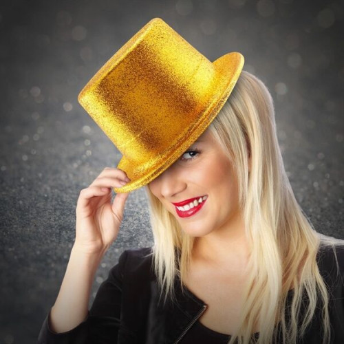 Glitter Top Hat