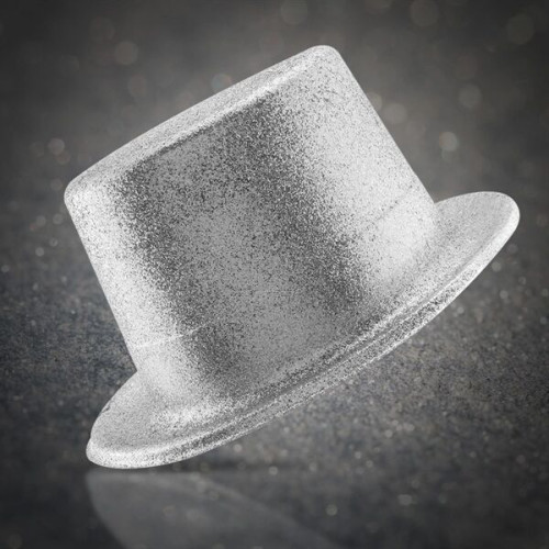 Glitter Top Hat