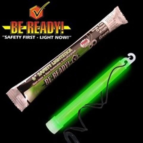 6" "Be Ready" Safety Light Stick