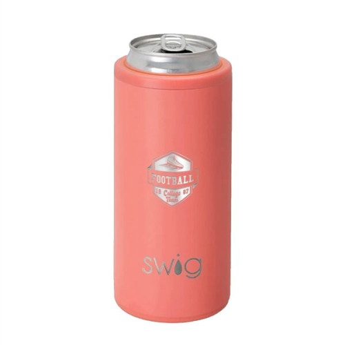 Swig® 12 oz. Skinny Matte Can Cooler, Laser, Standard