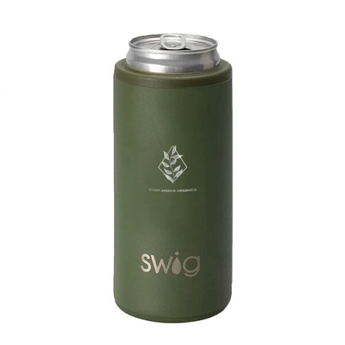 Swig® 12 oz. Skinny Matte Can Cooler, Laser, Standard