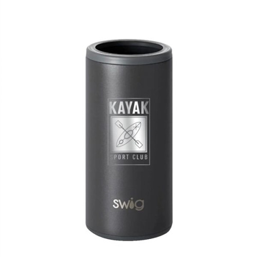 Swig® 12 oz. Skinny Matte Can Cooler, Laser, Premium
