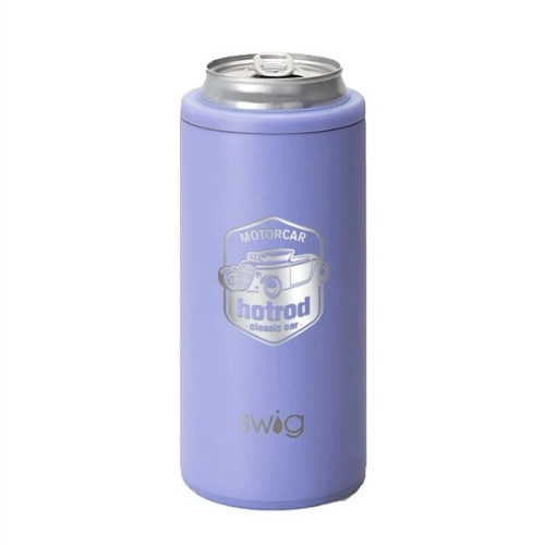 Swig® 12 oz. Skinny Matte Can Cooler, Laser, Premium