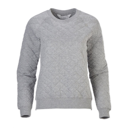 Ladies' Quilted Jersey Sweatshirt