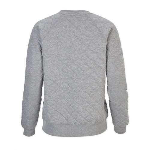 Ladies' Quilted Jersey Sweatshirt