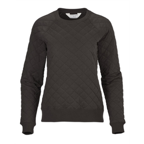Ladies' Quilted Jersey Sweatshirt
