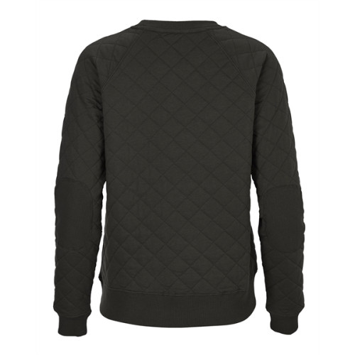 Ladies' Quilted Jersey Sweatshirt