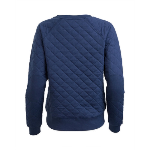 Ladies' Quilted Jersey Sweatshirt