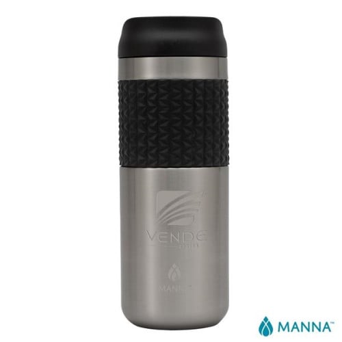 Manna™ 16 oz. Mocha Grip Stainless Steel Tumbler