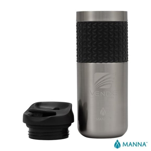 Manna™ 16 oz. Mocha Grip Stainless Steel Tumbler