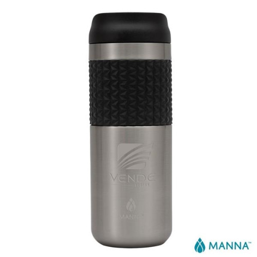 Manna™ 16 oz. Mocha Grip Stainless Steel Tumbler