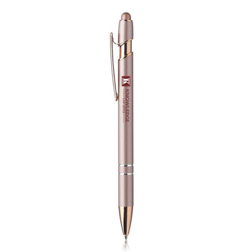 Majesty Stylus Pen with Rose Gold Trim