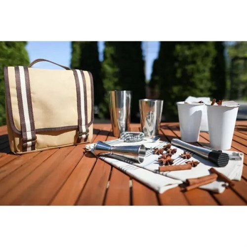 Heritage Supply Traveling Mixologist Tote Kit