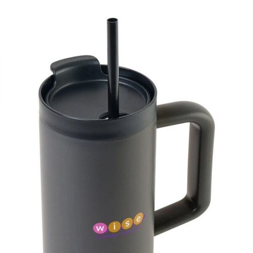 Adrian Travel Tumbler with Straw - 30 Oz.