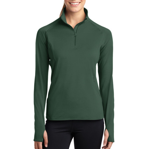 Sport-Tek® Ladies' Sport-Wick® Stretch Full-Zip Jacket