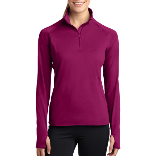 Sport-Tek® Ladies' Sport-Wick® Stretch Full-Zip Jacket
