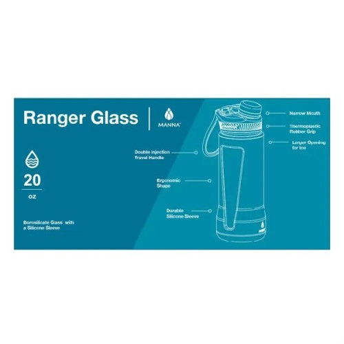 Manna™ 20 oz. Ranger Glass Bottle