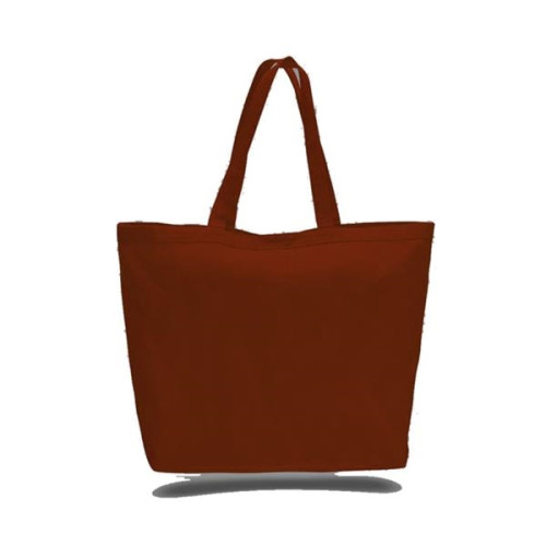 12 Oz. Cotton Canvas Big Tote With Hook and Loop Closure