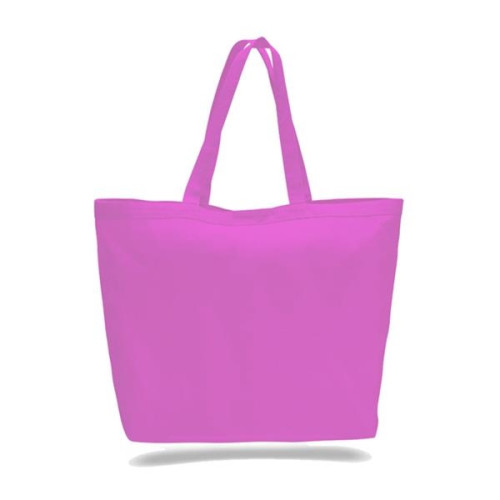 12 Oz. Cotton Canvas Big Tote With Hook and Loop Closure