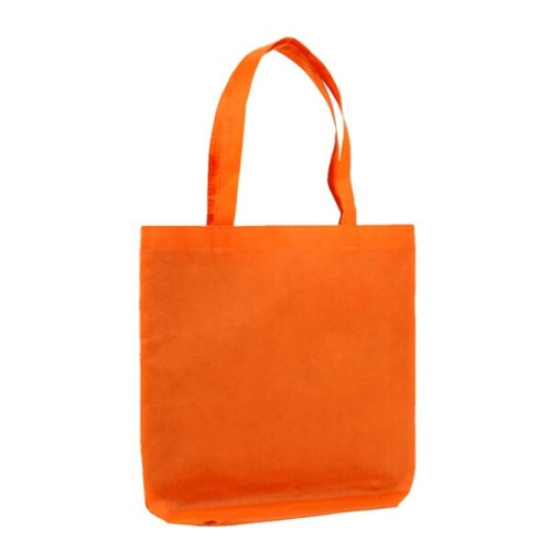Non-Woven Gusset Tote Bag USA Decorated (14.25" x 15" x 5")