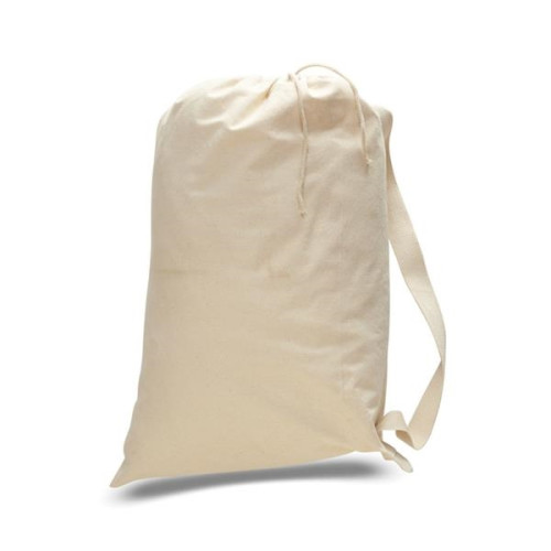 12 Oz. Large Cotton Canvas Drawstring Heavy Duty Bag