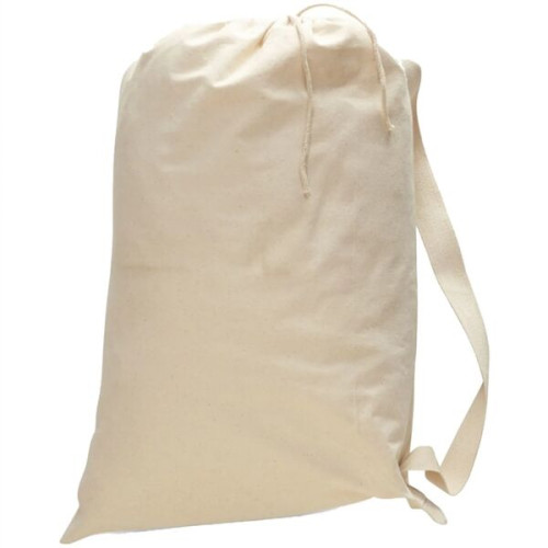 12 Oz. Large Cotton Canvas Drawstring Heavy Duty Bag
