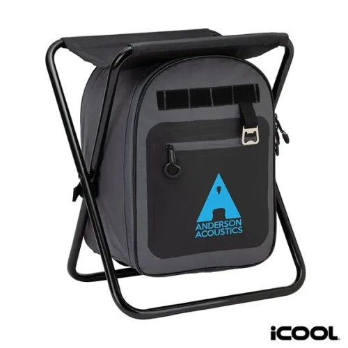 iCOOL® Cape Town 20-Can Capacity Backpack Cooler Chair