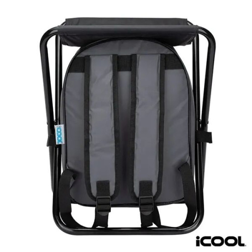 iCOOL® Cape Town 20-Can Capacity Backpack Cooler Chair