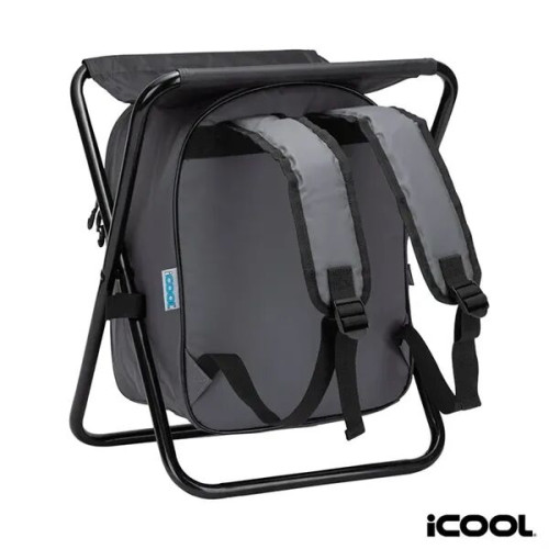 iCOOL® Cape Town 20-Can Capacity Backpack Cooler Chair