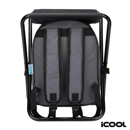 iCOOL® Cape Town 20-Can Capacity Backpack Cooler Chair