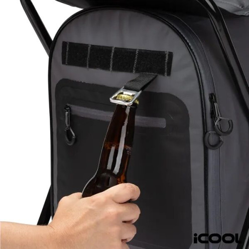 iCOOL® Cape Town 20-Can Capacity Backpack Cooler Chair