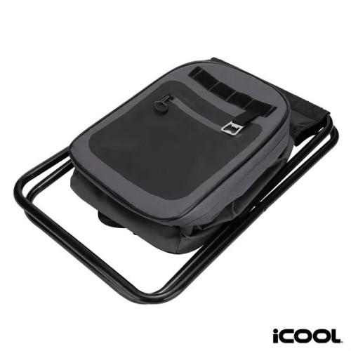 iCOOL® Cape Town 20-Can Capacity Backpack Cooler Chair
