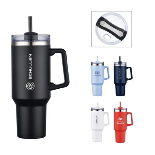 Lucas 40 oz. Double Wall, Stainless Steel Travel Mug