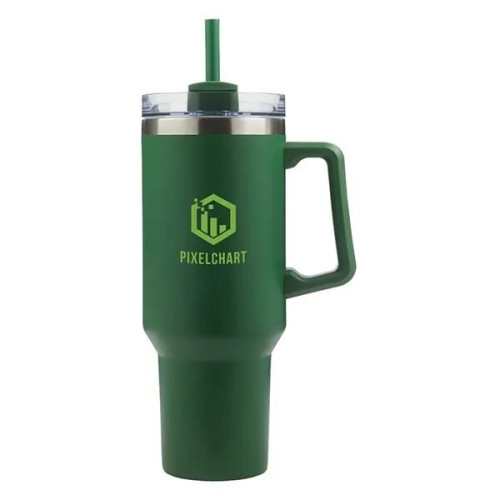 Lucas 40 oz. Double Wall, Stainless Steel Travel Mug
