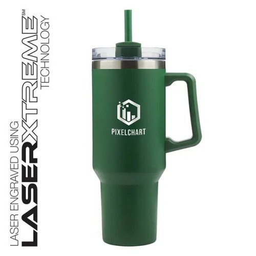 Lucas 40 oz. Double Wall, Stainless Steel Travel Mug
